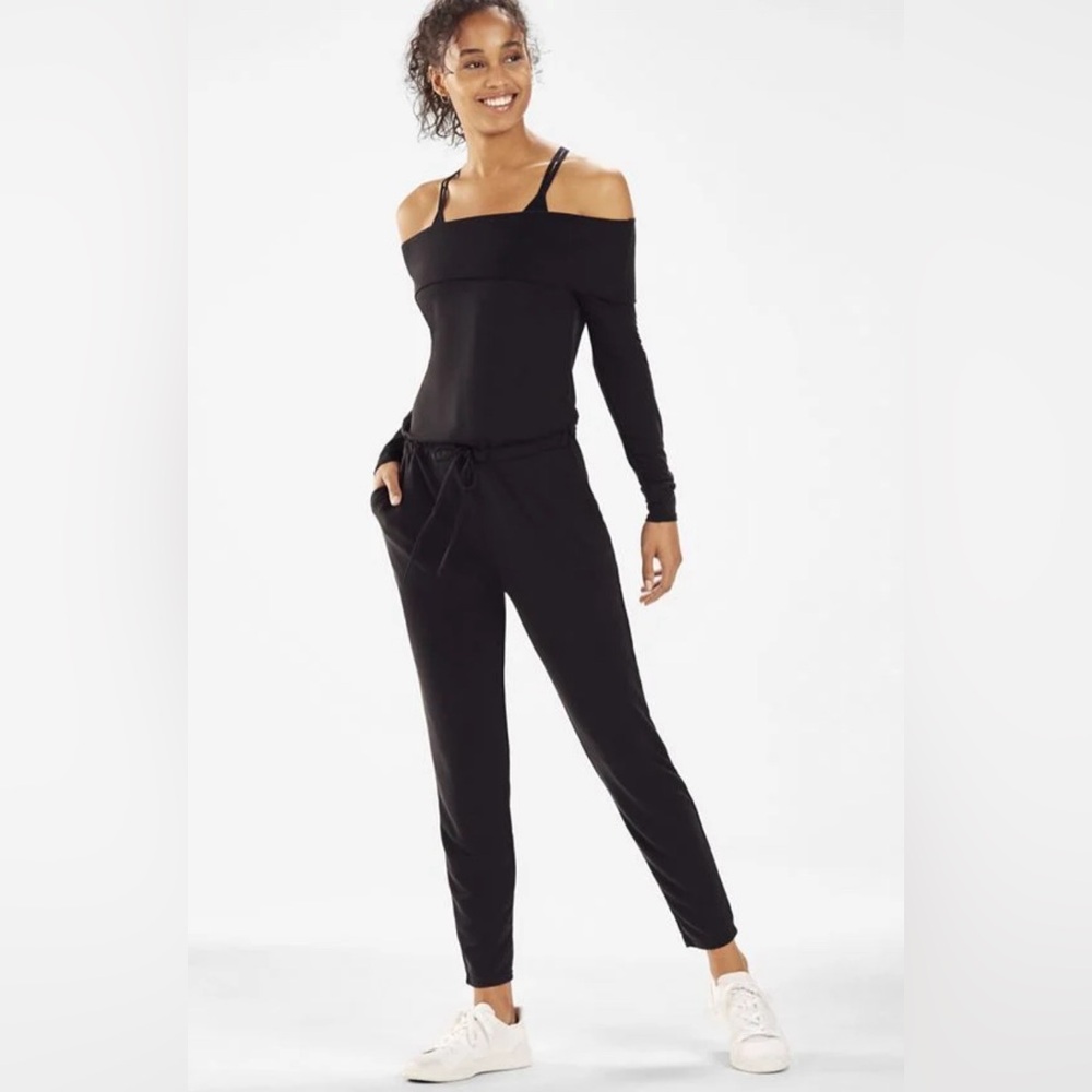 Fabletics Off-Shoulder Jumpsuit - image 1